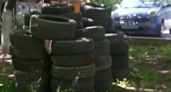 «Летние снеговики «Мишлен»: новороссиец пожаловался на свалку автомобильных покрышек