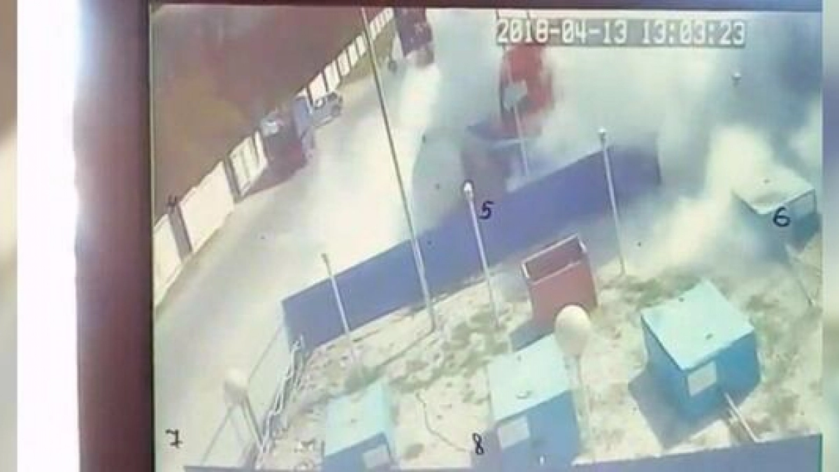 В сети появилось видео взрыва и первые секунды пожара на АЗС Новороссийска