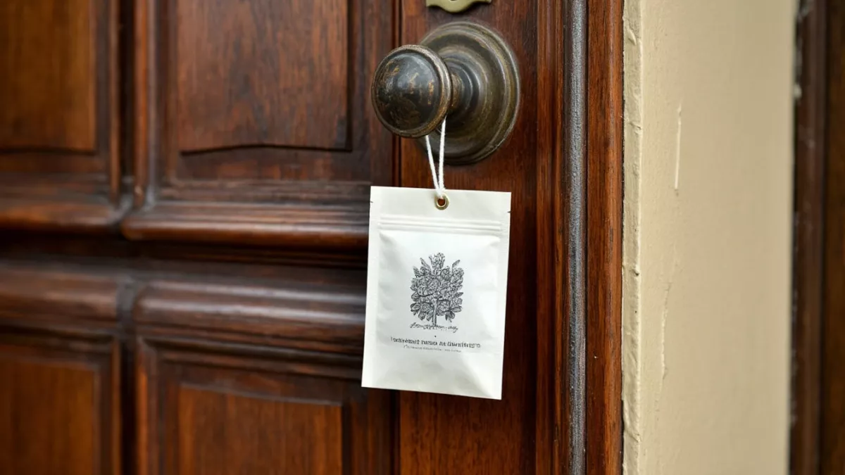 Вешаю чайный пакетик на ручку двери: подруга сперва смеялась с монго лайфхака, а теперь сама так делает