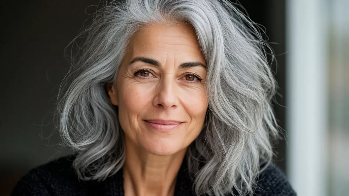 Седину краской перестала закрашивать — 5 минут и белых волосков больше не видать 