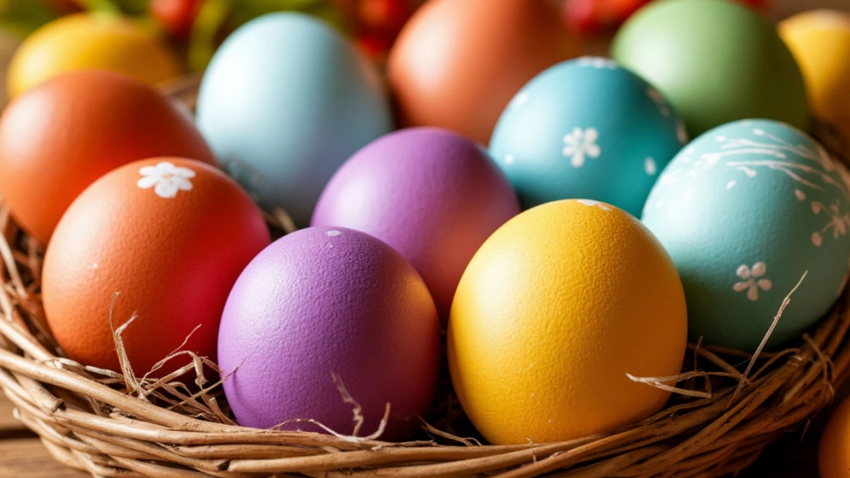 Луковая шелуха прошлый век: крашу яйца на Пасху этим овощем — такой красоте позавидует даже Курочка-Ряба