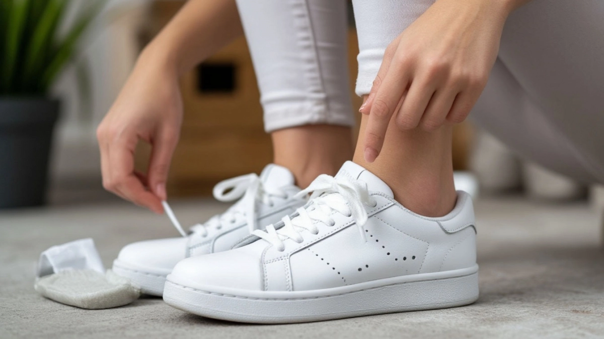 Смешала 1:1:1 — и белые кеды как новые: даже застарелая грязь уходит без стирки