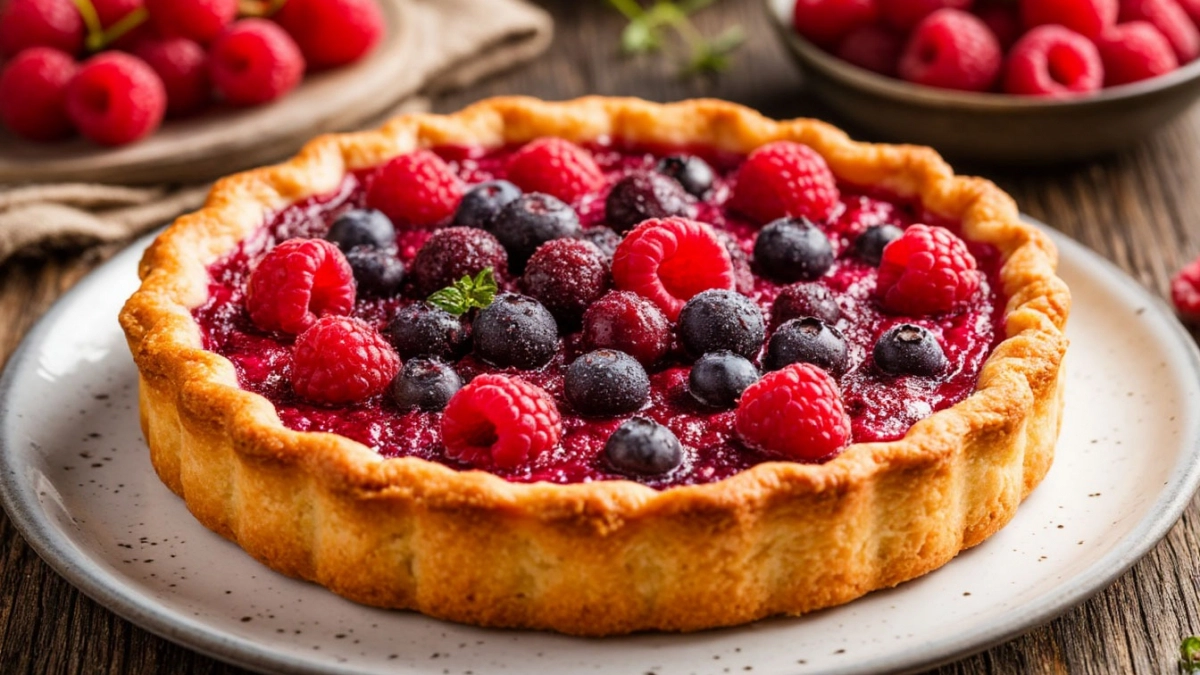 Пирог «Фурор» с ягодами и творогом: просто, вкусно и без лишних хлопот — готовится за считанные минуты