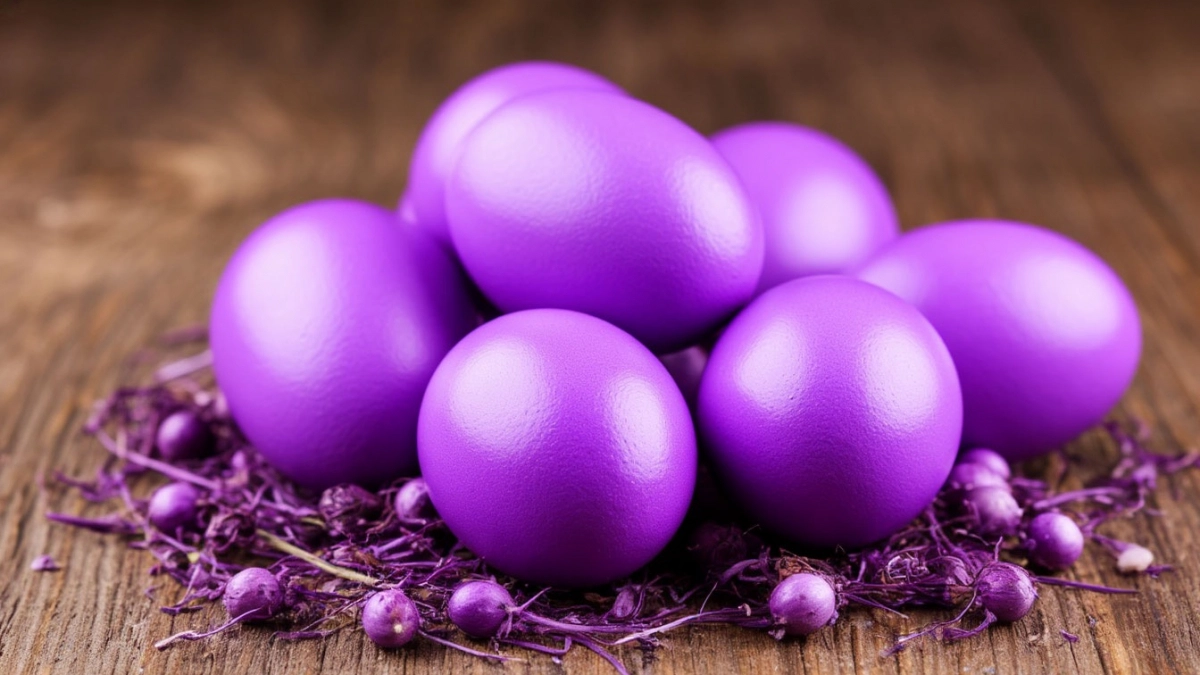 Никакой химии: этот сиреневый цвет для пасхальных яиц делают из того, что имеется у каждой хозяйки в холодильнике