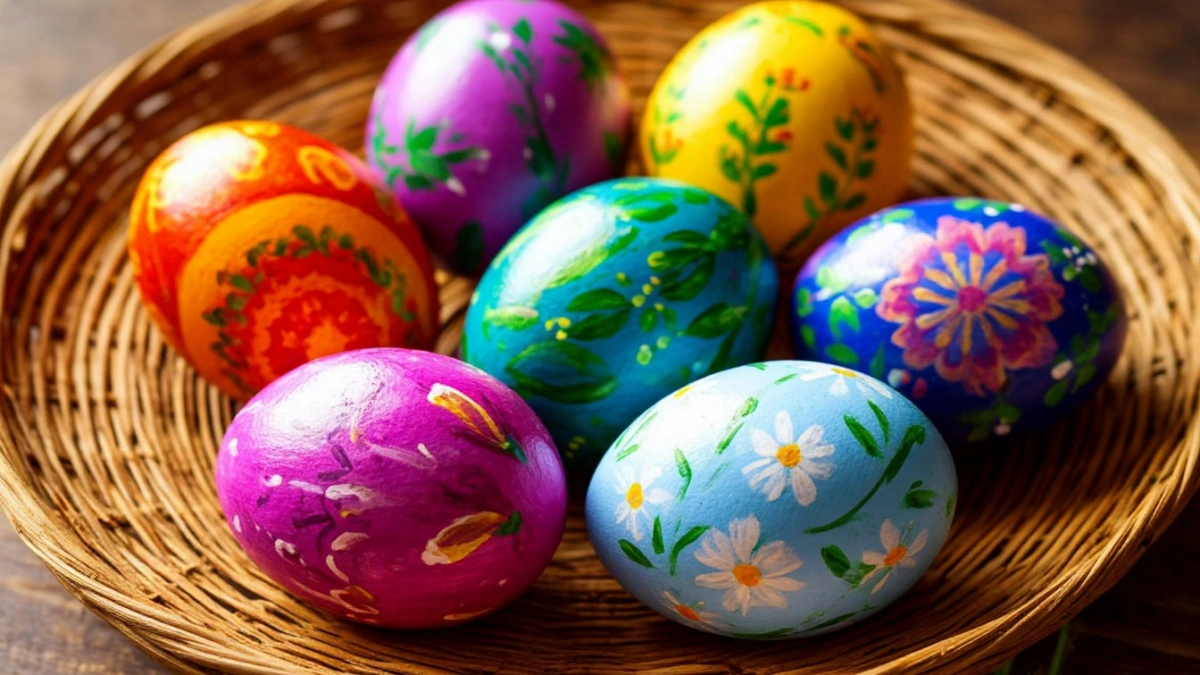 Свекла вместо шелухи: как я крашу яйца на Пасху, чтобы они сияли как драгоценные камни