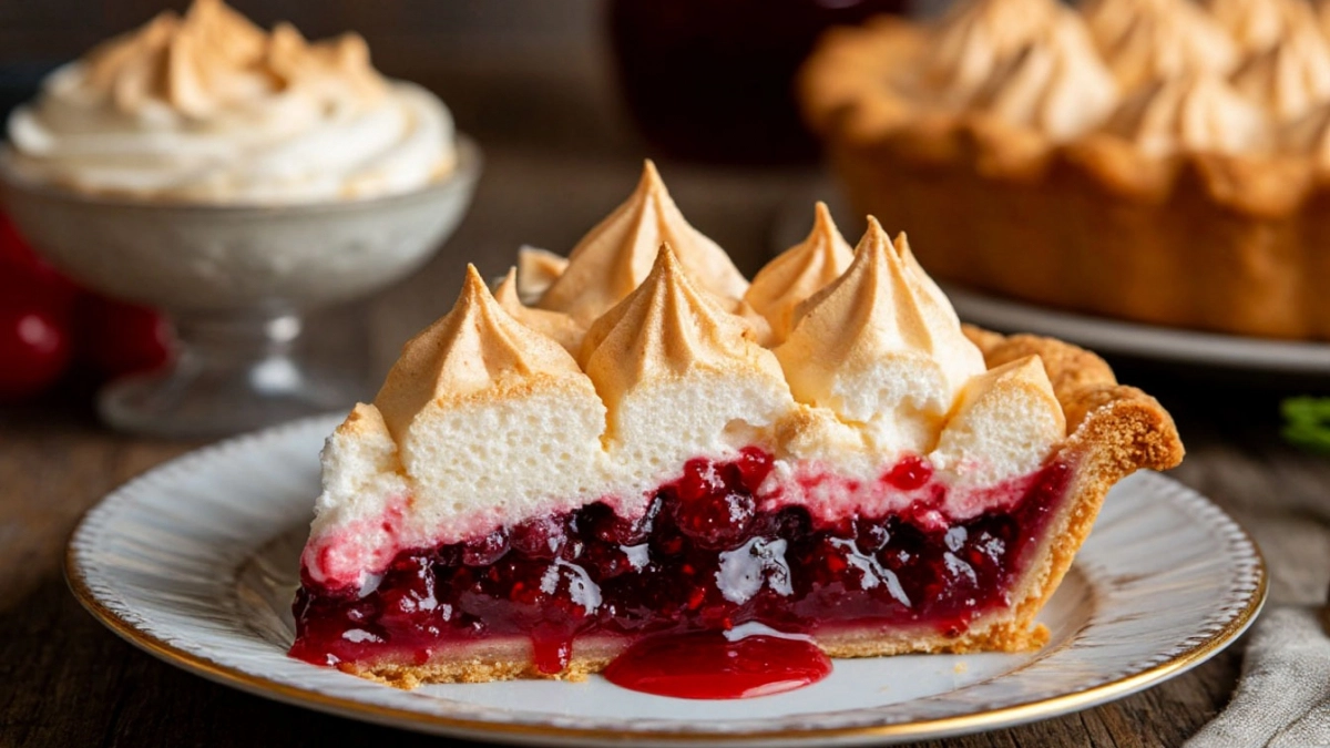 Тот самый пирог «Каракум» из детства: рассыпчатое тесто, нежное безе и джем — тает во рту