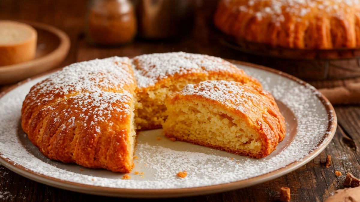 Готовлю эту гату на Пасху: мягкое тесто и хрустящая начинка — универсальный рецепт на все случаи