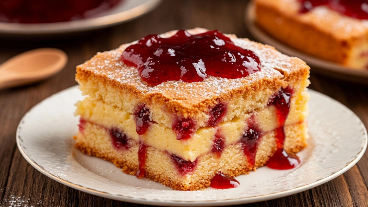 То самое пирожное «Школьное» из детства: песочное тесто, повидло с кислинкой и помадка как в 80-х
