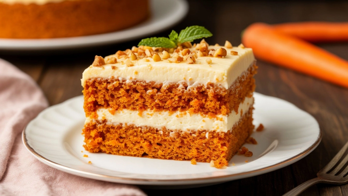 Влажный, мягкий и без сухой корки: пасхальный морковный кекс, который не стыдно поставить на стол