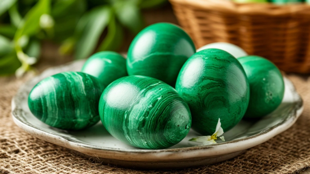 Никакой химии: как я получила яйца цвета малахита на Пасху — секрет, о котором молчат опытные хозяйки