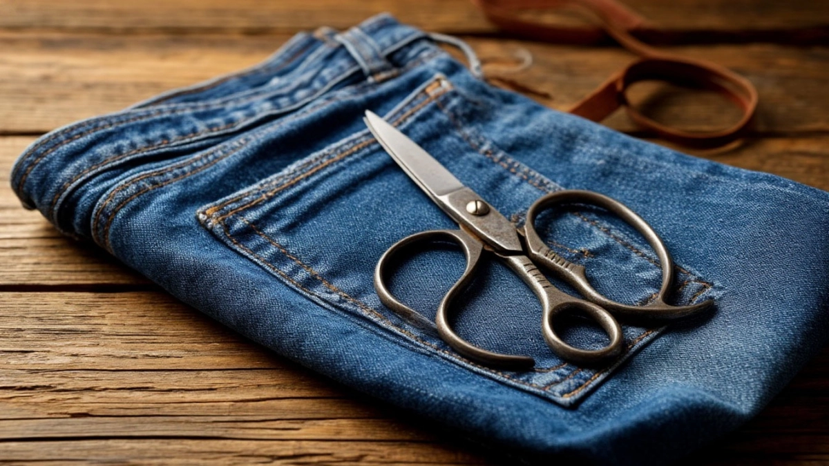 Беру старые джинсы и ножницы — мастерю ковёр, который выглядит как брендовый: знакомые просят показать секрет