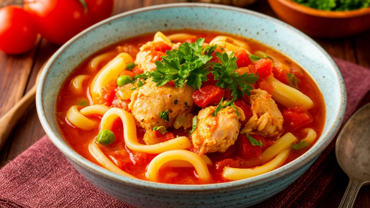 Этот суп заставит забыть о куриной лапше: лагман с овощами и томатом — пальчики оближешь