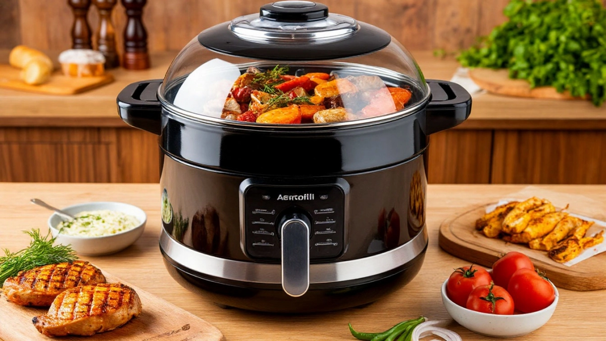 Гости спрашивают, где заказывал ужин: готовлю в аэрогриле эти 5 блюд, а сам даже фартук не надеваю