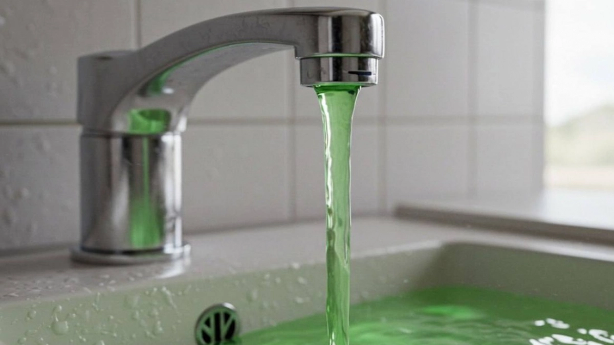 У новороссийцев из кранов может пойти зеленая вода: не стоит переживать 