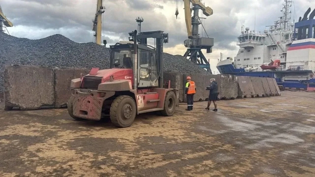 В Новороссийске будут судить водителя погрузчика, который наехал на докера в порту 