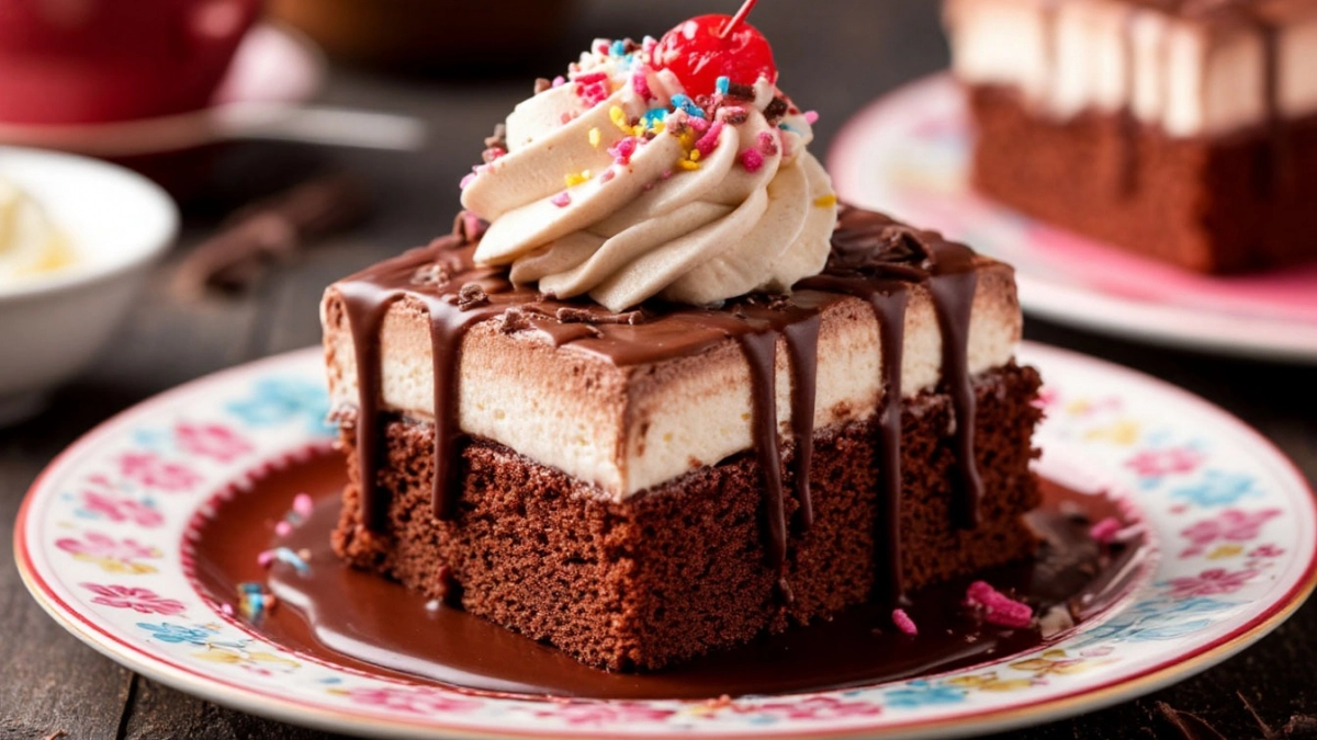 Не просто шоколадный торт: добавляю в крем хитрый ингредиент — получается вкус любимого мороженого на палочке