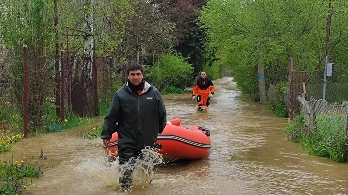 Вода пришла внезапно: разлив реки Убин затопил два садоводческих товарищества на Кубани