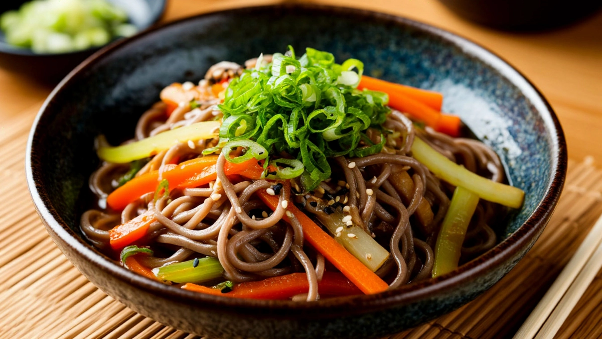  Соба с овощами за 20 минут: вкуснее, чем в японском ресторане