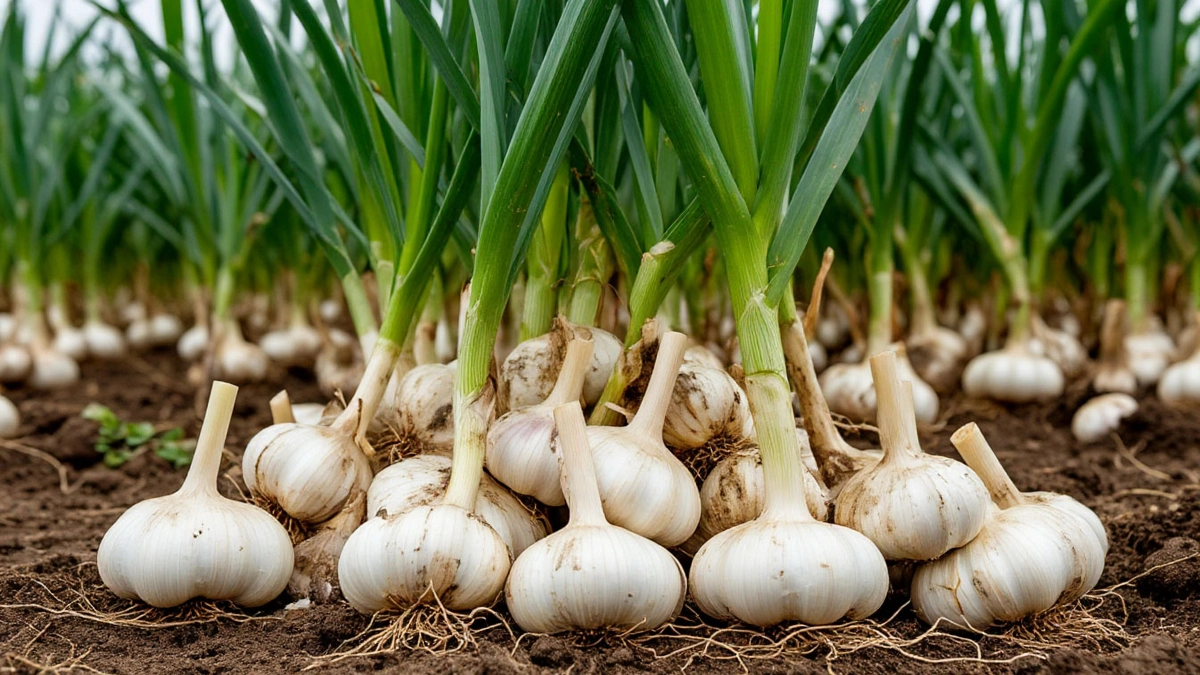 Одна апрельская хитрость — и чеснок выдаст гигантские головки, а не чахлые перья