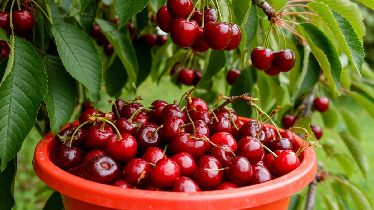 Этот сорт вишни переживёт любую зиму и заморозки: срывай ведрами — до 5 кг с ветки
