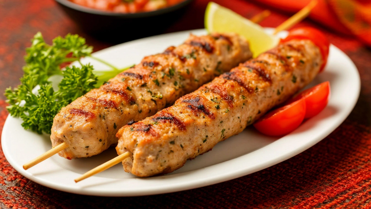 Хит для духовки: куриный люля-кебаб с дымком, который тает во рту