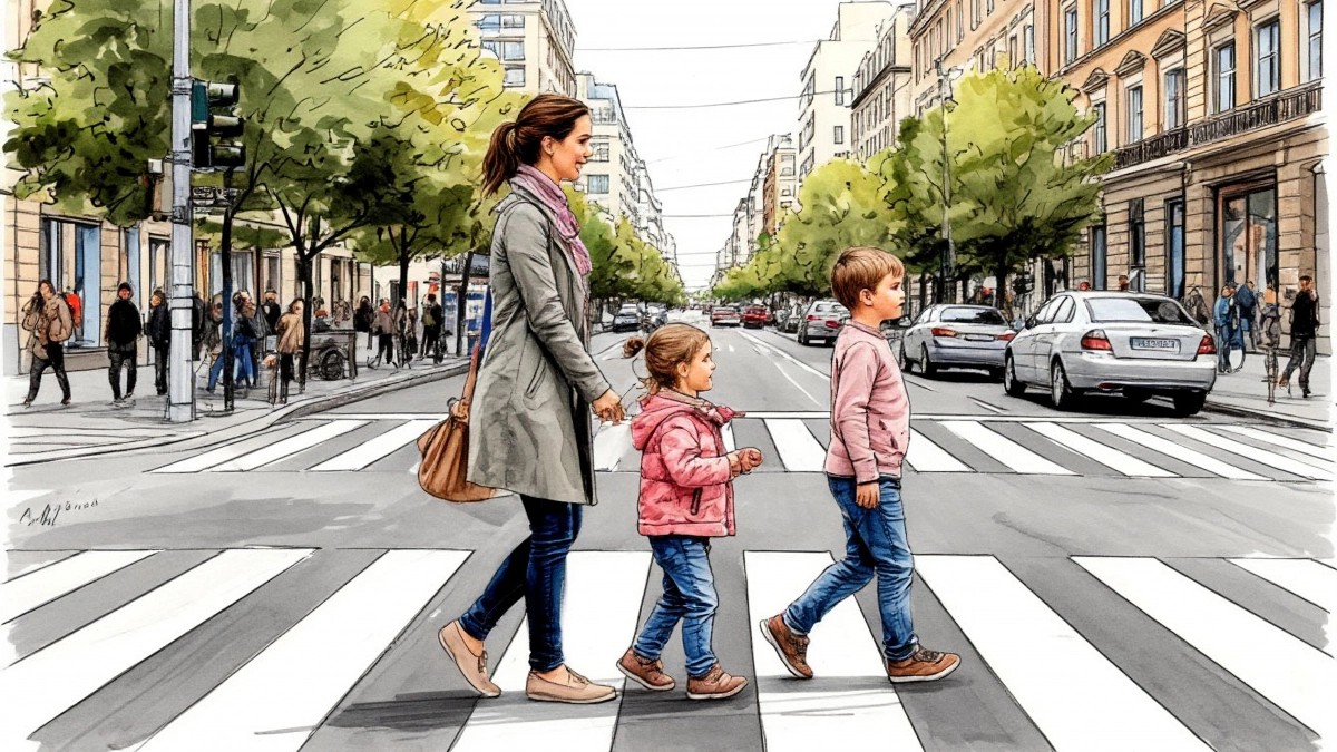  5 ключевых правил: как безопасно перейти дорогу, где нет светофора