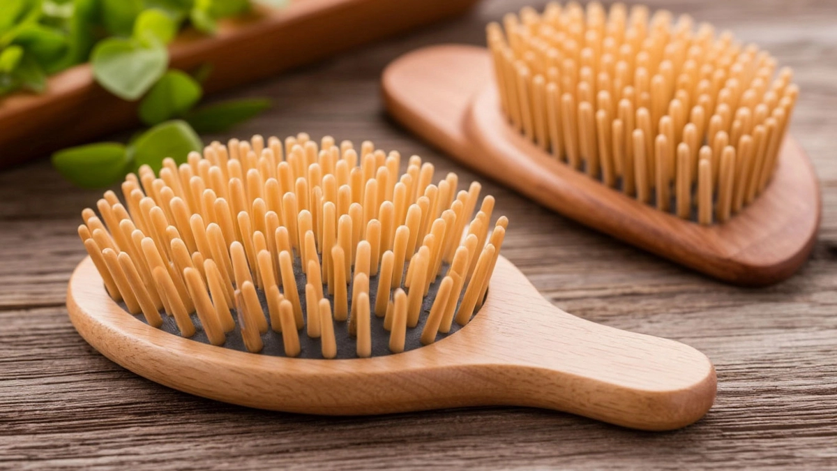 Сыплю это на расческу перед мытьём головы: волосы как после салона, без жира и перхоти