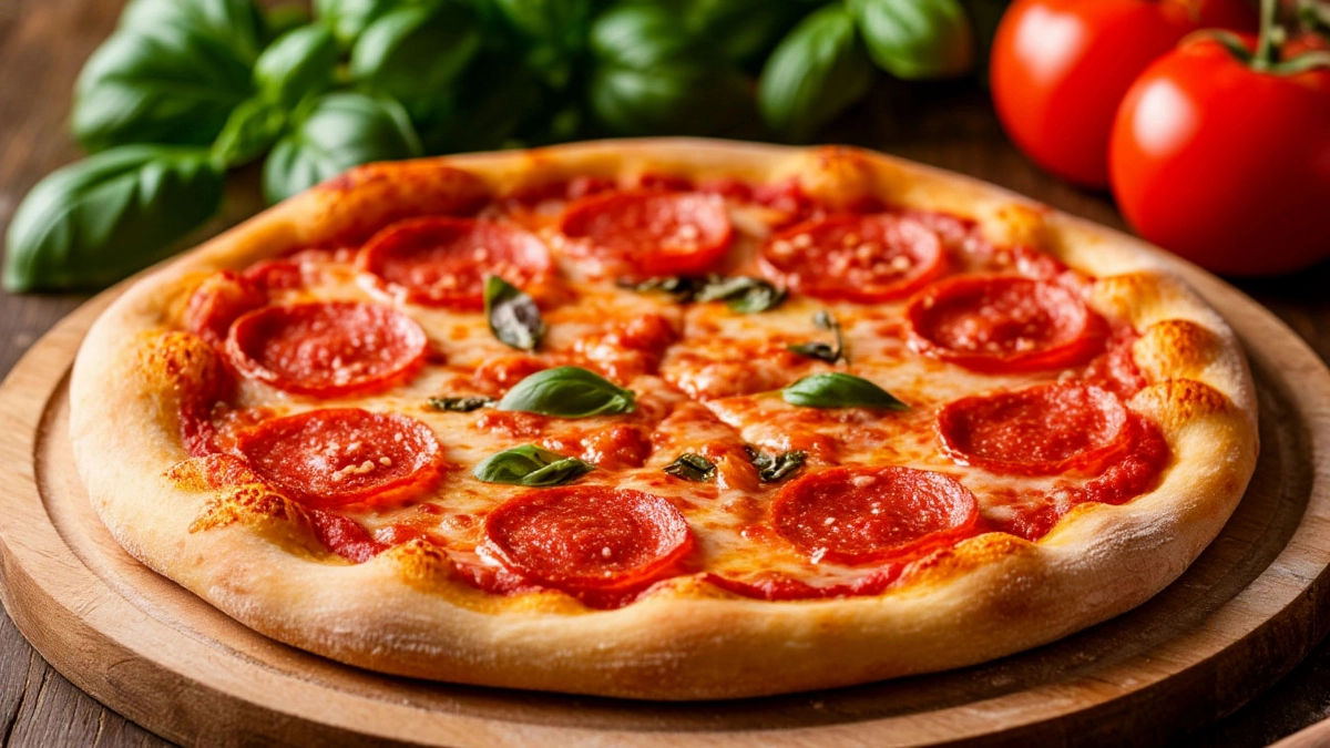 Пицца на жидком тесте за 15 минут: пальчики оближешь — кафе отдыхает