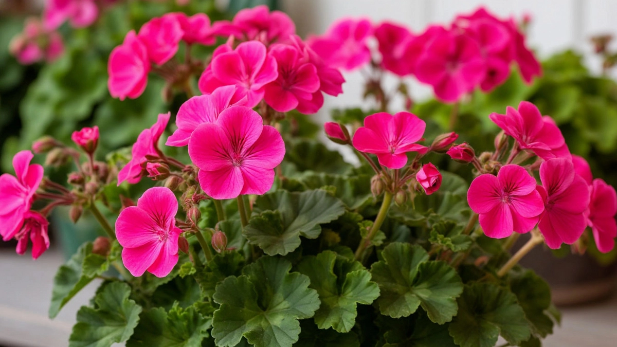 В начале мая сделайте это с геранью: 100 мл «коктейля» под корень — и пеларгония взорвётся непрерывным цветением