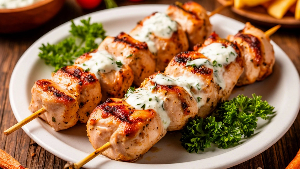 ПП-шашлык: индейка в йогурте — сытно, сочно и без тяжести