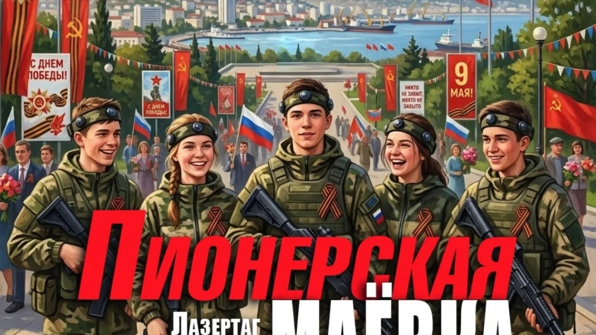 Лазертаг и розыгрыш призов: в Новороссийске в День Победы пройдет «Пионерская маевка» 