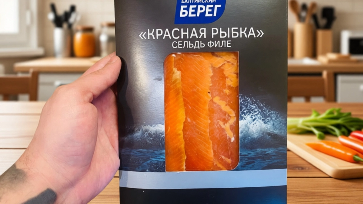 Пробуем крашеную селёдку из «Магнита»: что станет с рыбой при варке?