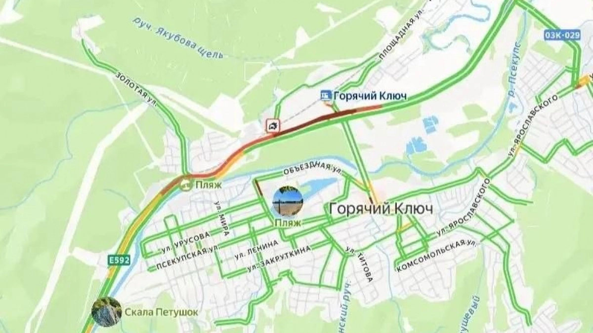 На трассе М-4 «Дон» образовались многокилометровые заторы в обоих направлениях