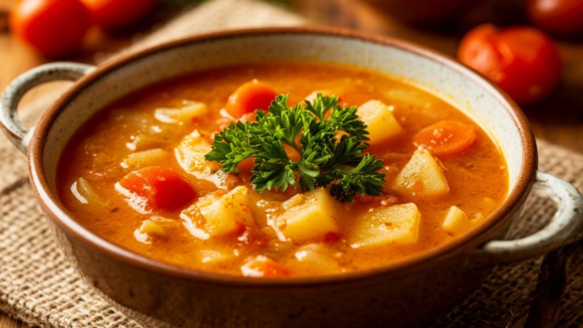 Чешская чеснечка — сытный суп без мяса: готовлю чаще борща и лапши