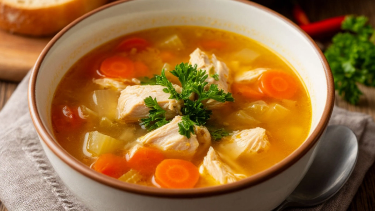 Куриный суп как из ресторана: 5 простых лайфхаков для насыщенного вкуса