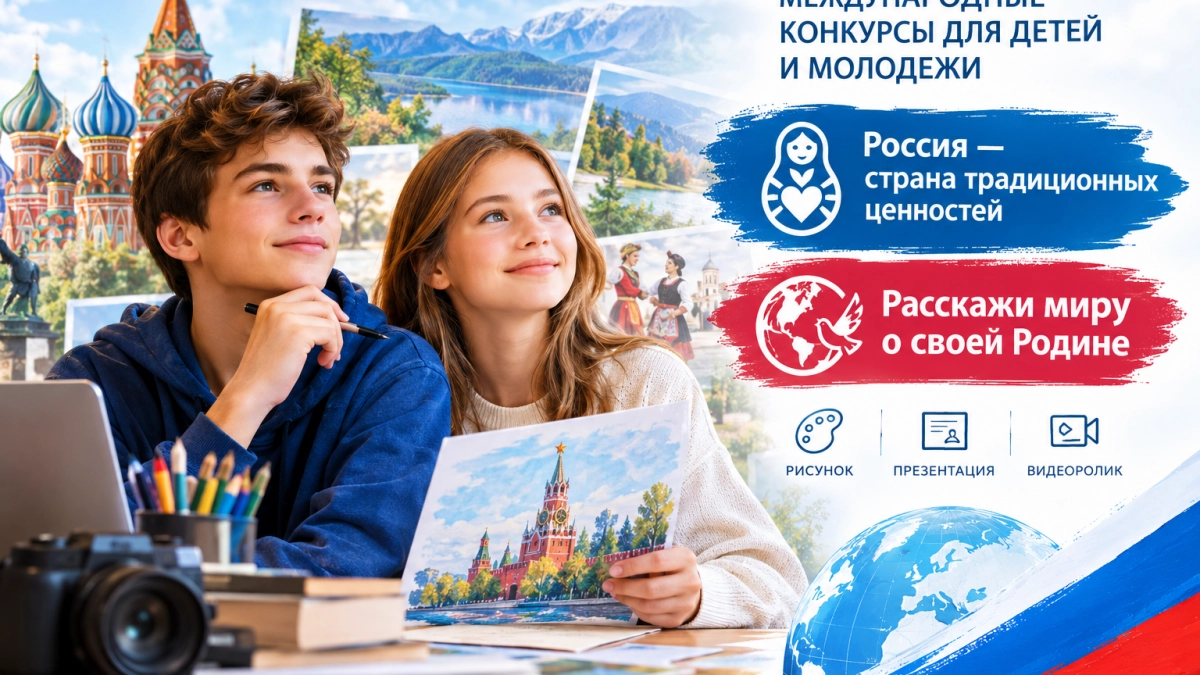 Стартовали два международных конкурса для детей и молодежи