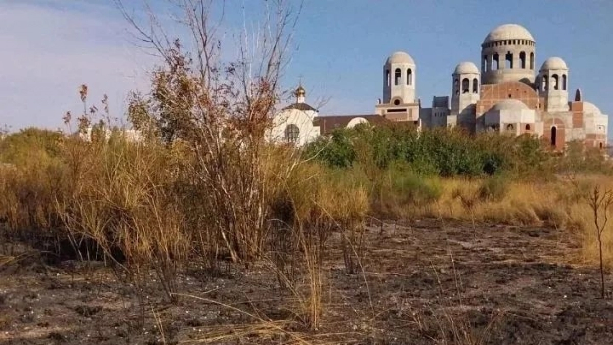 В Новороссийске в Прилагунье случился пожар: особо охраняемую природную территорию никто не защищает от бомжей и любителей шашлыков